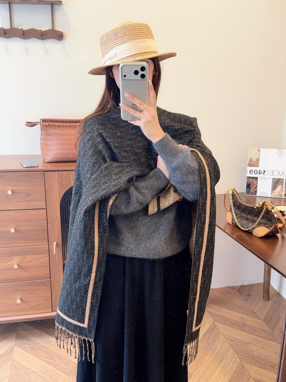 DEM333 new arrive  Hot sale black pink color fashion beautiful  scarf  for woman gift  to choose size 180*60cm