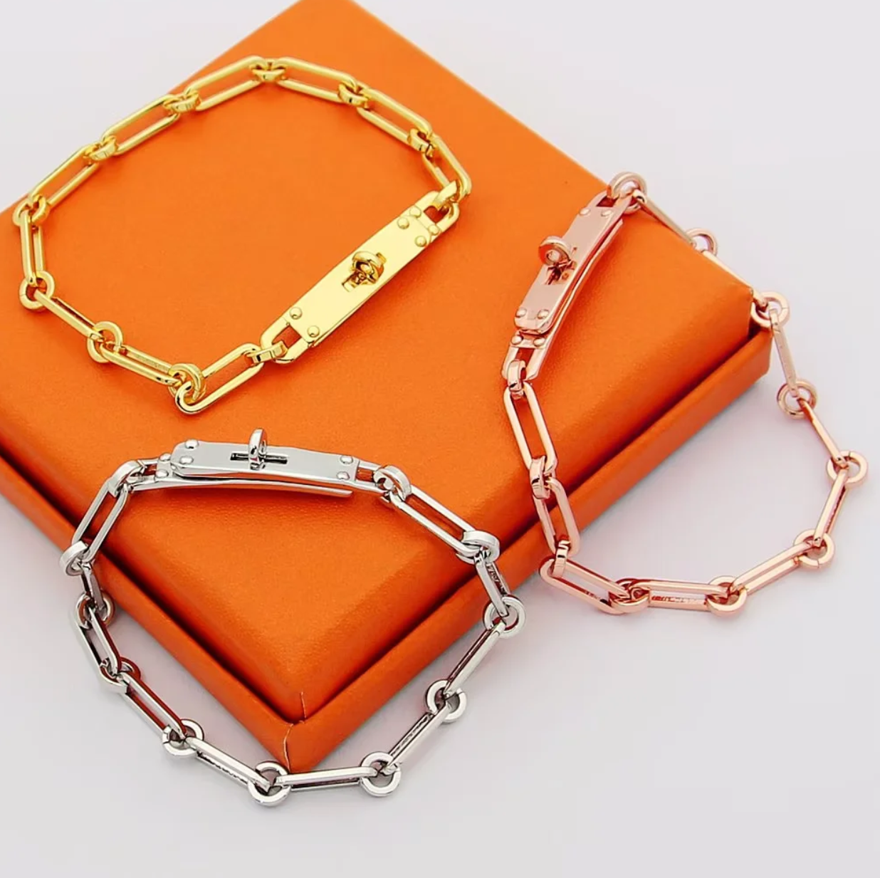 HEM88 New Arrive Fashion 3 Color Bracelet for Woman Beautiful Jewelry To Choose Gift 17cm