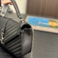 YLEM31 New arrive fashion black white yellow bag for woman hands bag beautiful gift to choose gift 25*19cm