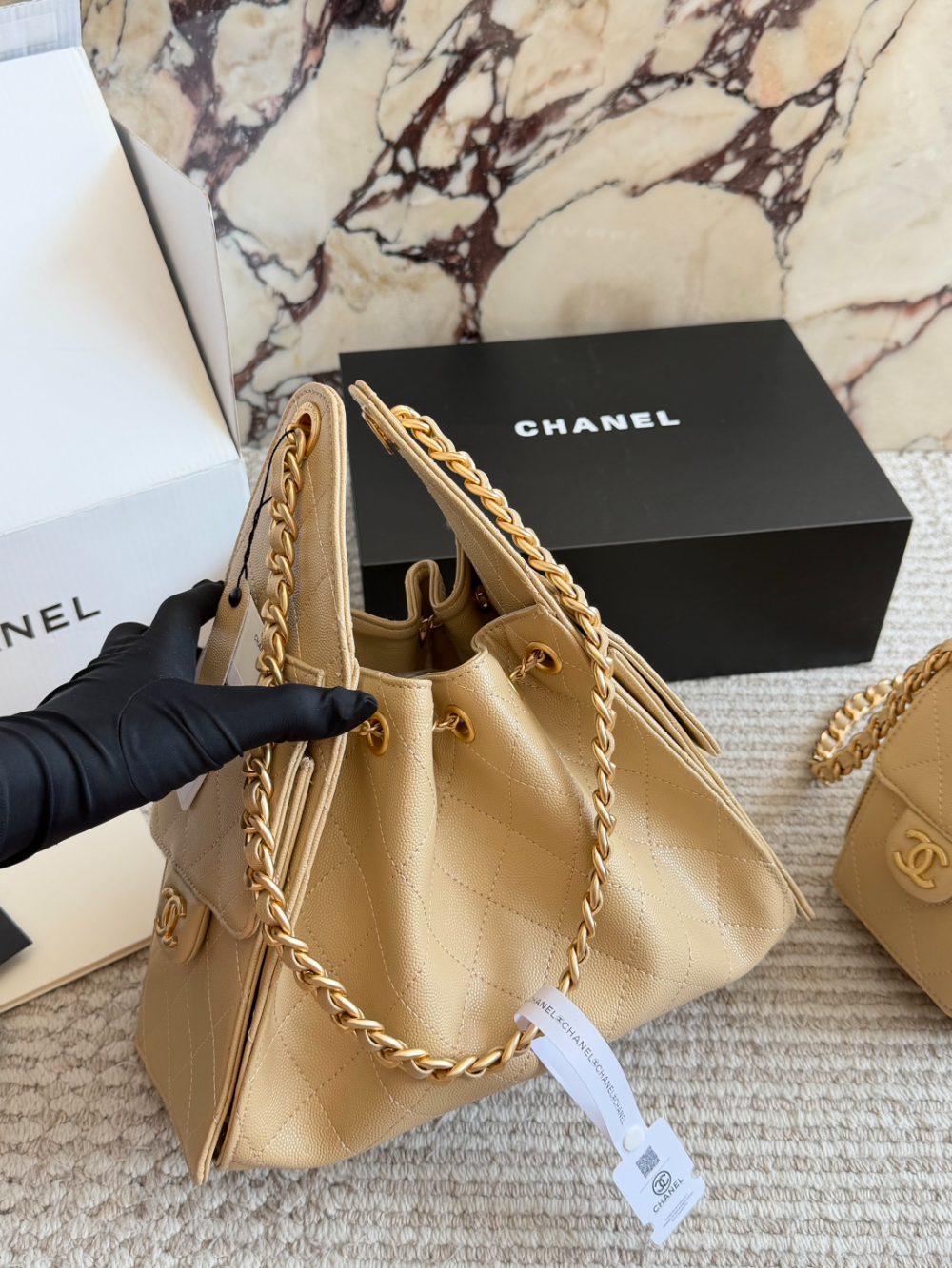 CEM329 New arrive fashion khaki color bag for woman beautiful gift to choose gift size to choose 2 size