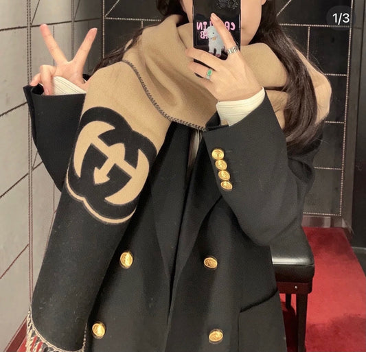 GEM127 new arrive  Hot sale yellow color fashion beautiful  scarf  for woman gift  to choose no with box