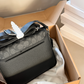 COEM02 New stylish black classic men's square bag, excellent gift options available 20.5*17cm