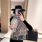 CEM361 new arrive  Hot sale black grey color fashion beautiful  scarf  for woman gift  to choose size 44.6x168cm