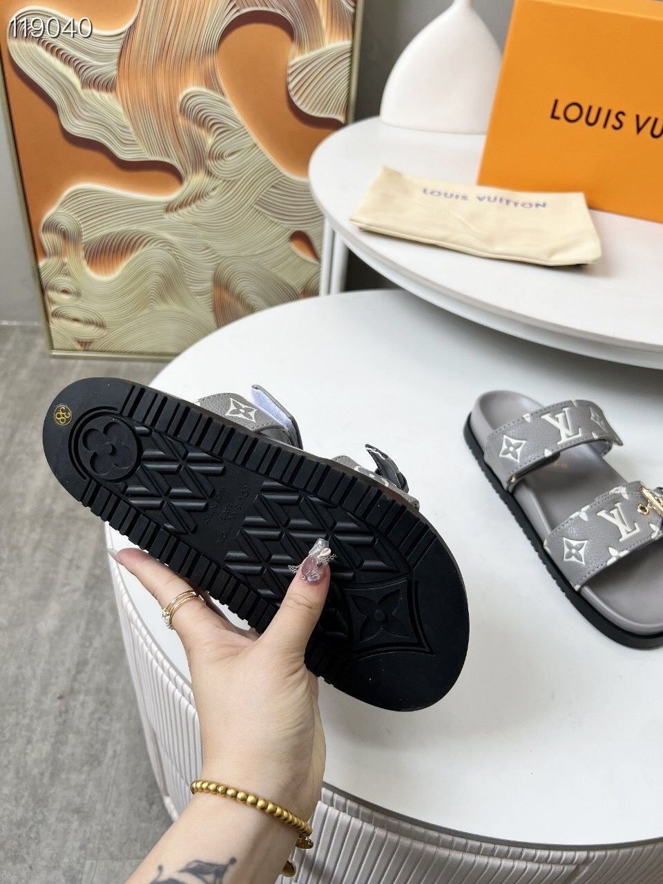LEM378 Designer Shoes women Sandals for women pink grey color shoes high quality size 35 to 42