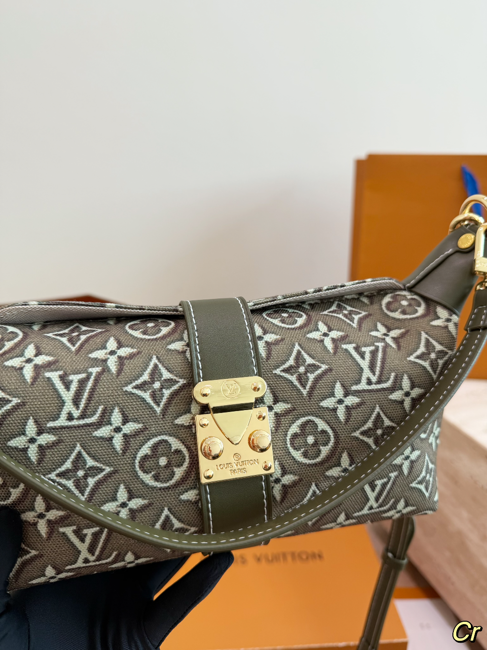 LEM593 New arrive fashion army green color bag for woman beautiful gift to choose