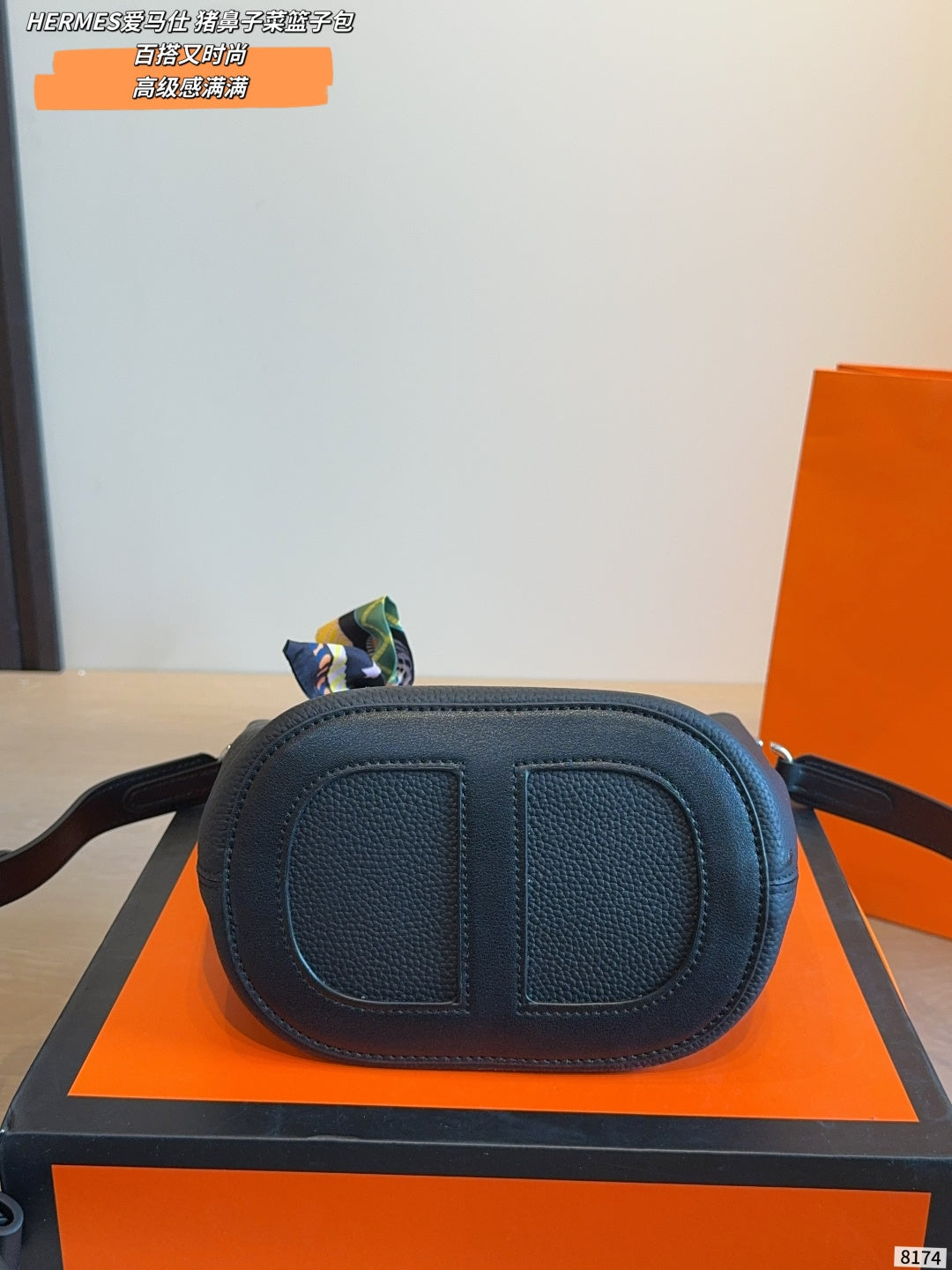 HEM104 New arrive fashion black bag for woman Pig nose bag beautiful gift to choose gift 18*12*20cm