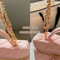 CEM245 New Designer Classic women black pink white handbag small size bag  20*12cm