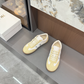 DEM325 Womens  men  Shoes Fashion Female Luxury Designer yellow Ladies shoes size 35-45