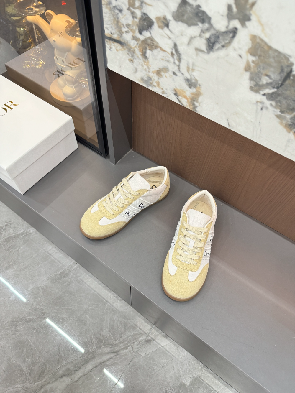 DEM325 Womens  men  Shoes Fashion Female Luxury Designer yellow Ladies shoes size 35-45