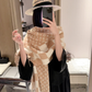 LEM547 new arrive  Hot sale black khaki color fashion beautiful  scarf  for woman gift  to choose size 180*60cm