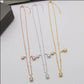 MEM17 Hot Sale Fashion Water-drop Full Diamond Necklace for Woman Size Jewelry  for Woman Gift