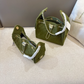 CEM504 New arrive fashion grey red green bag for woman hands bag beautiful gift to choose gift 2 size