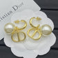 DEM275 New Arrive Fashion  Hot Sale  with Pearl Earring  for Woman Jewelry To Choose