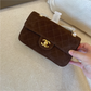 CEM505 New arrive fashion grey red khaki coffee green bag for woman hands bag beautiful gift to choose gift 20cm