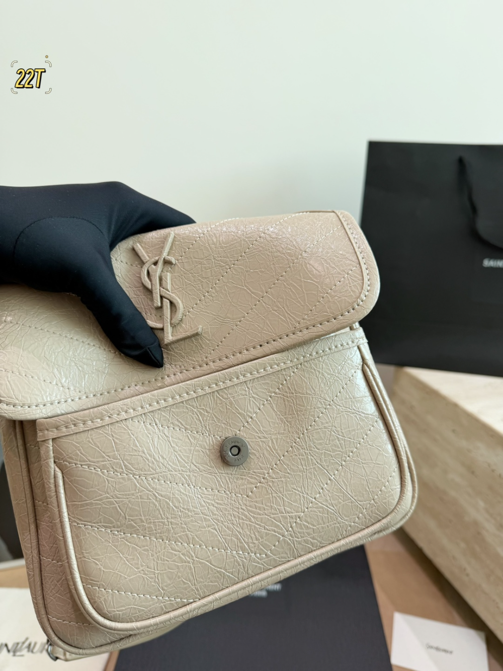YLEM27 New arrive fashion black  red brown white grey bag for woman hands bag beautiful gift to choose gift 2 size