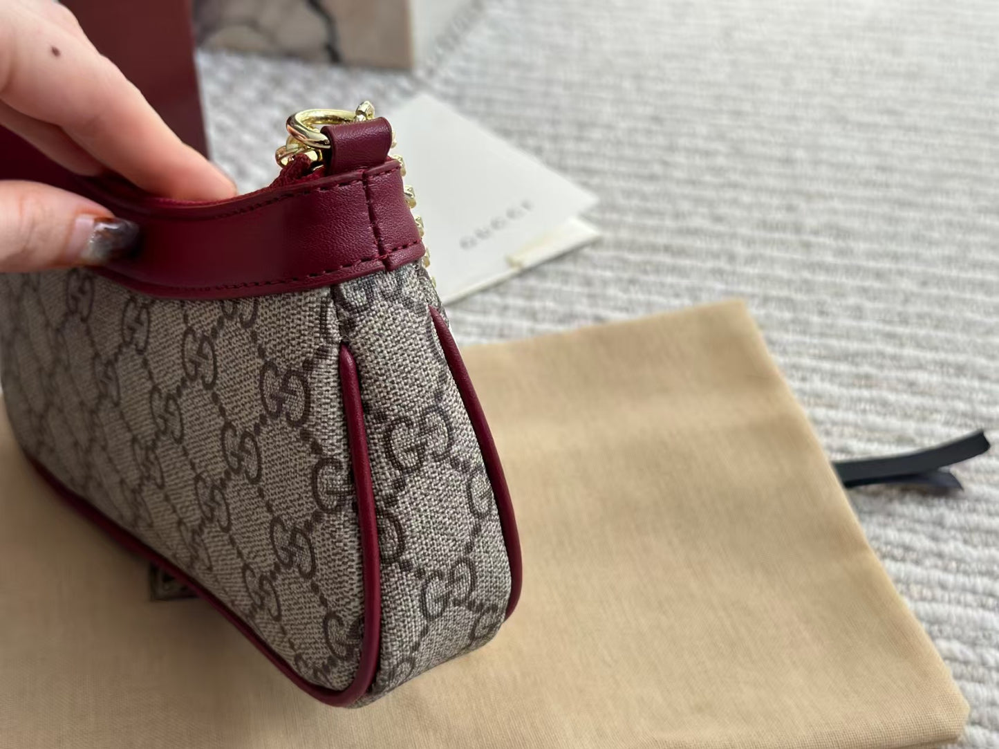 GEM143 New arrive fashion good brand cute small hand bag for woman girls beautiful gift to choose gift 19cm