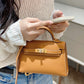 HEM92 TOP Original Top-grade original single-layer leather New Genuine Leather Women's Crossbody Stewardess 19CM
