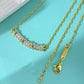 TEM32  New Arrive Fashion  with Diamond X Necklce for Woman Jewelry To Choose Gift