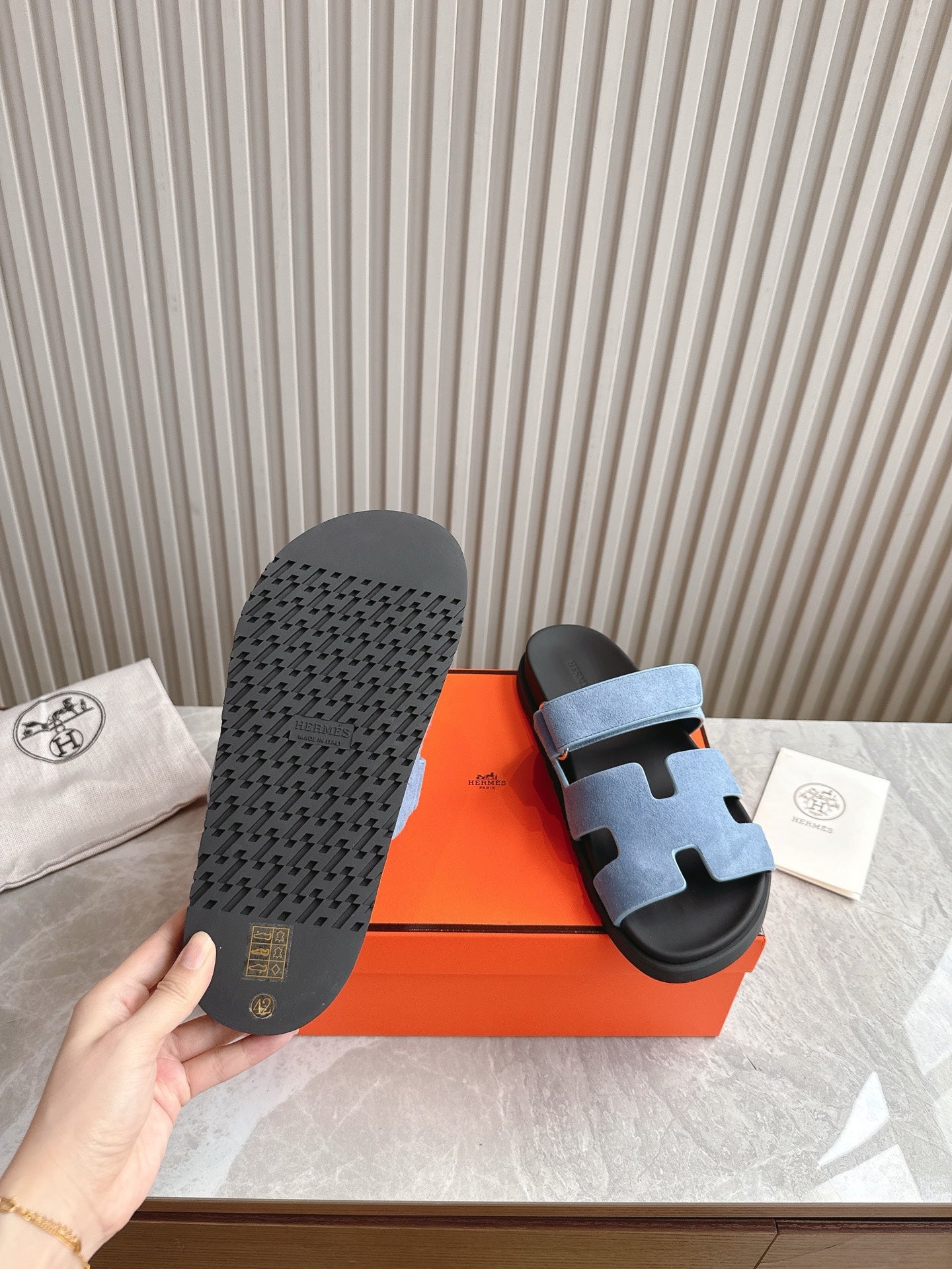HEM102 Designer women Slippers sandals shoes for women mix color shoes high quality size 35 to 42
