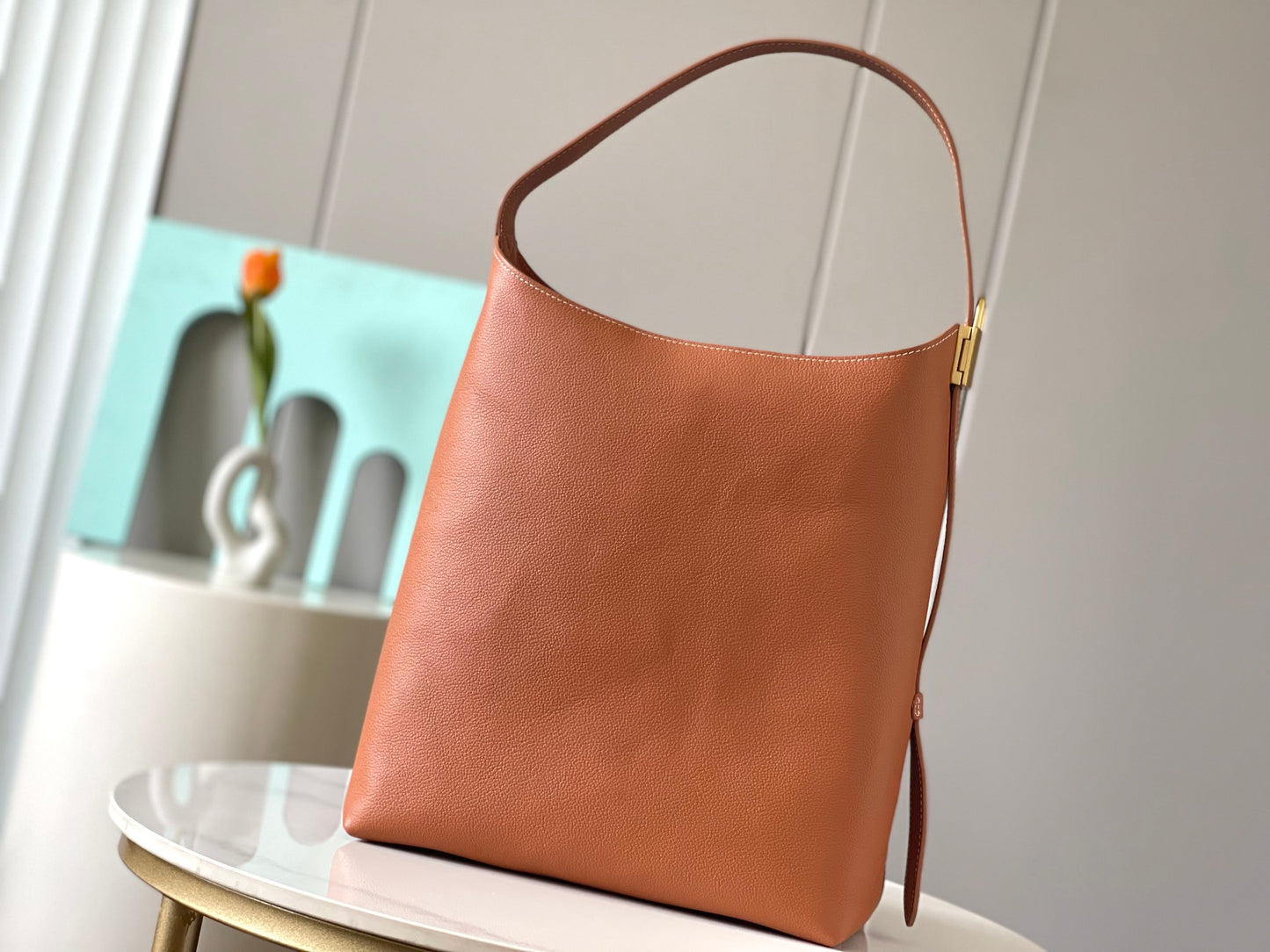 LEM346 Original Epsom Head  top quality bag New Genuine Leather Women's Crossbody Stewardess