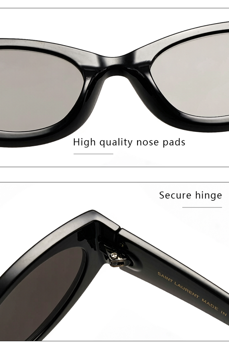 YLS03 Designer sunglasses luxury Spicy girl style sunglasses for women Sexy trend men gift glasses Beach shading UV protection polarized glasses with box