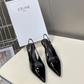 CLEM36  classic fashion High-heeled shoes for woman lover shose color  beautiful gift to choose 8cm