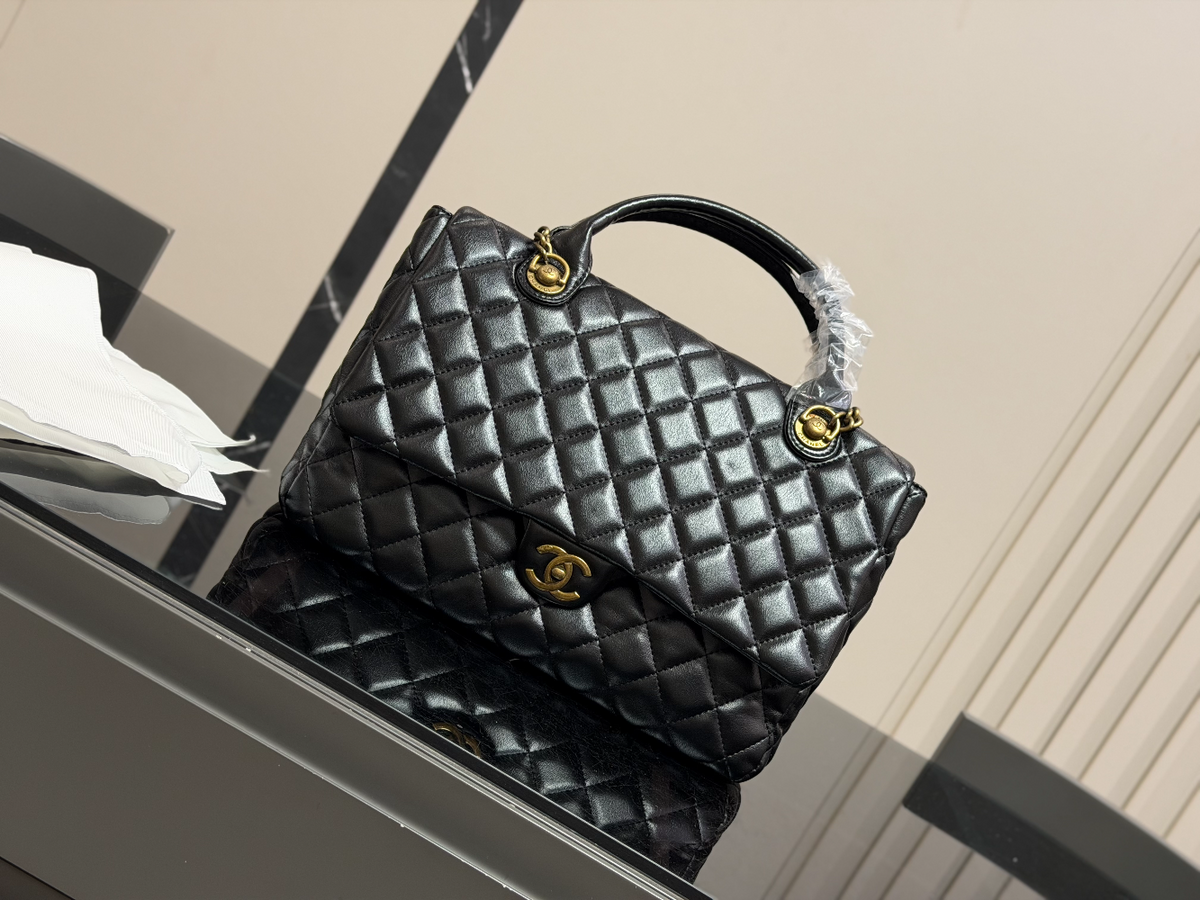 CEM371 New arrive fashion black color bag for woman beautiful gift to choose size 33*25cm