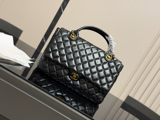 CEM371 New arrive fashion black color bag for woman beautiful gift to choose size 33*25cm