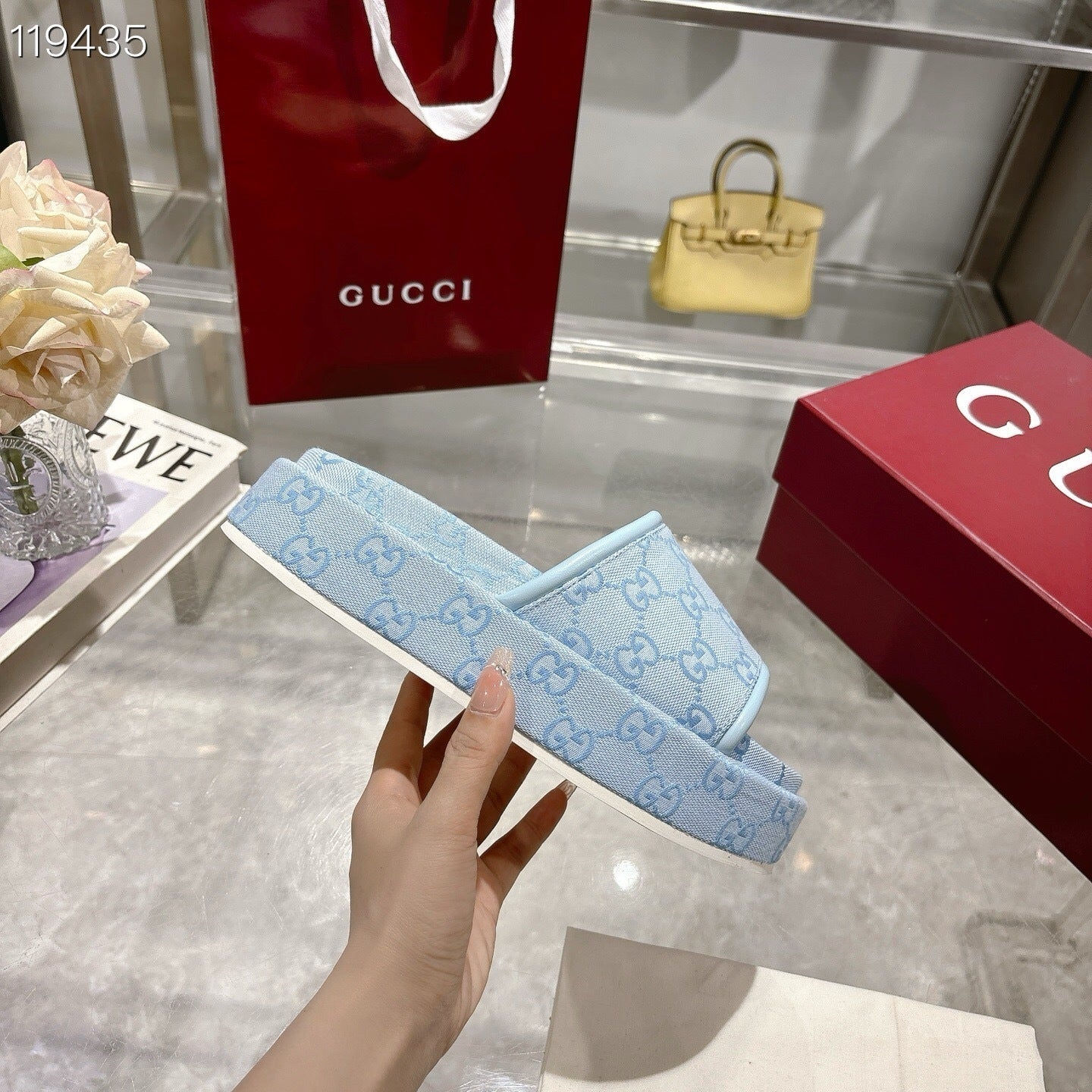 GEM144 Designer Shoes women Sandals for women pink black blue color shoes high quality size 35 to 41