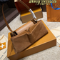 LEM615 New arrive fashion black brown caramel bag for woman hands bag beautiful gift to choose gift 33*13CM