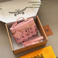 DEM300 New arrive fashion Makeup bag pink brown bag for woman beautiful gift to choose gift 19*12cm