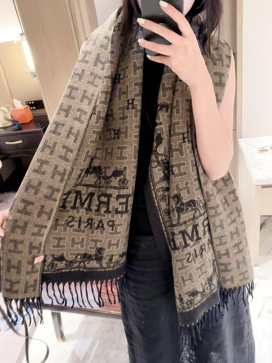HEM130 new arrive  Hot sale dark brown pink  brown grey color fashion beautiful  scarf  for woman gift  to choose size 180*65cm