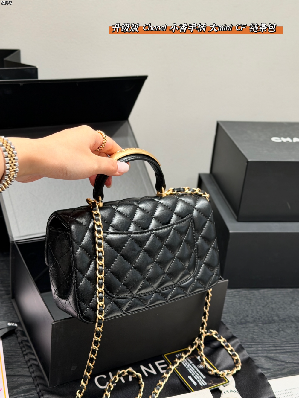 CEM262 New arrive fashion black pink white  bag for woman hands bag beautiful gift to choose gift