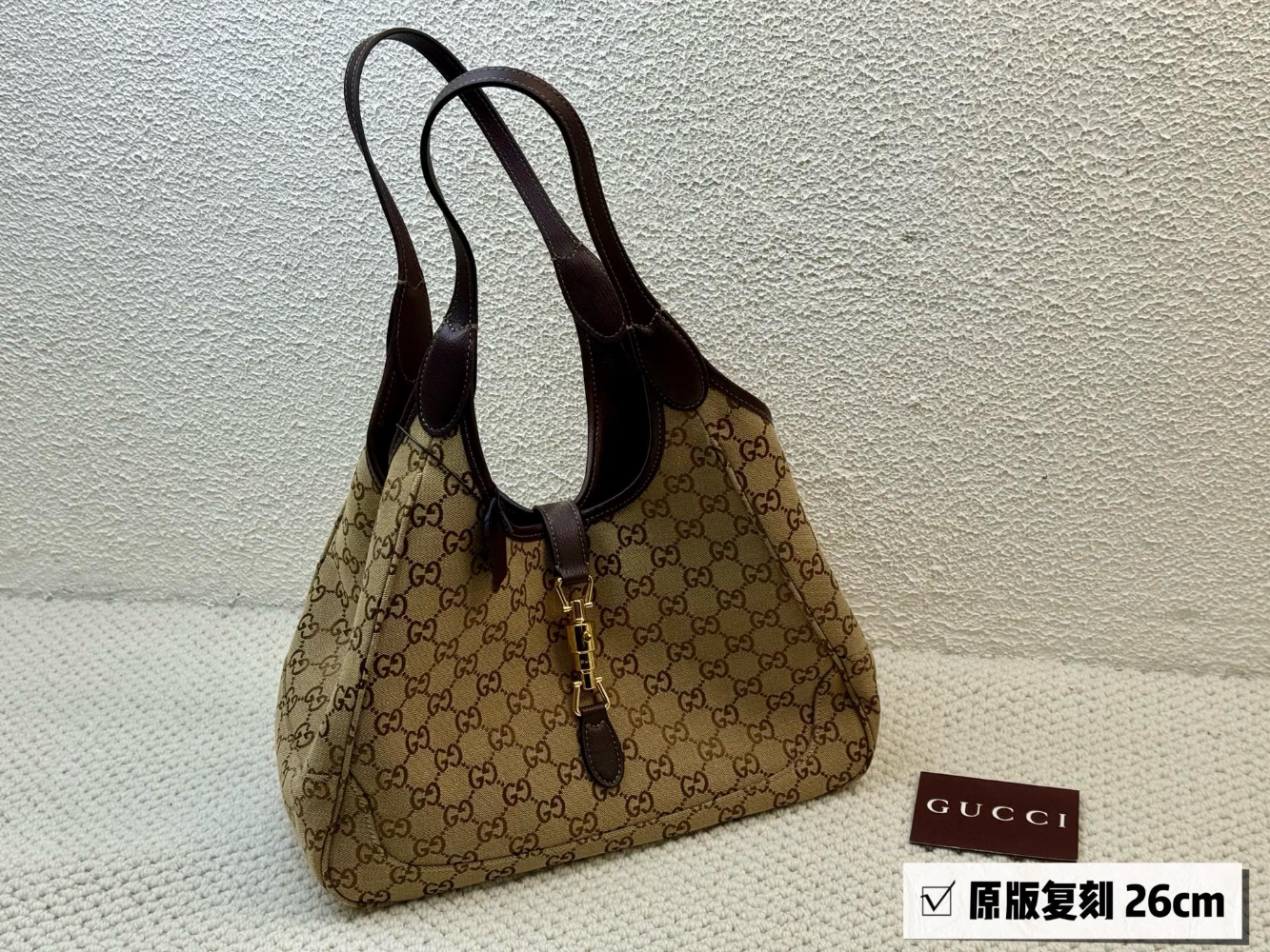 GEM182 New arrive fashion brown color  bag for woman beautiful gift to choose gift size to choose 2 size