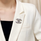 CEM254  New Arrive Gold and Silver  Color Brooch Fashion Design with Diamond Brooch Charm for Women Jewelry