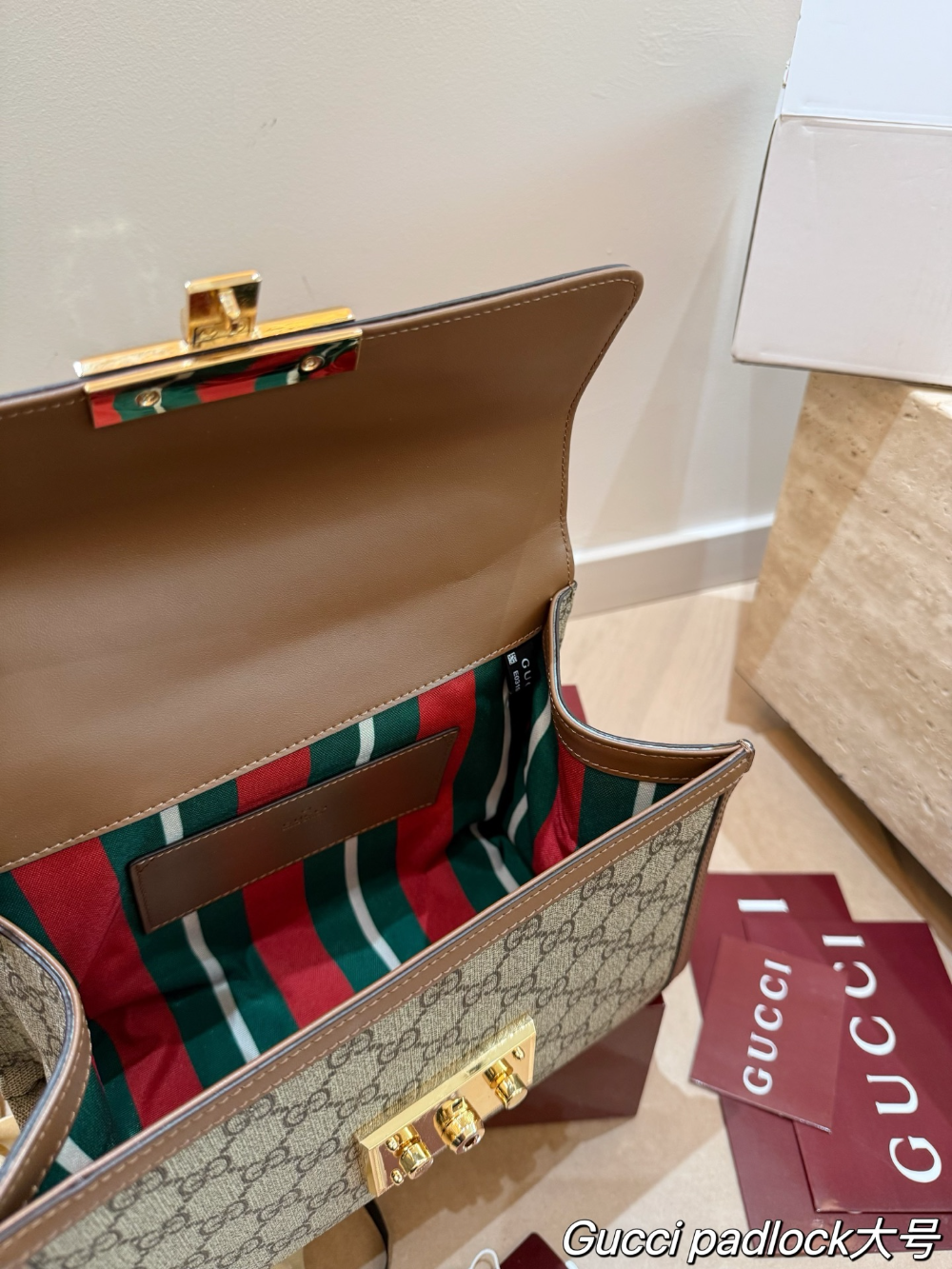 GEM176 New arrive fashion brown bag for woman hands bag beautiful gift to choose gift 2 siz