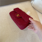 CEM505 New arrive fashion grey red khaki coffee green bag for woman hands bag beautiful gift to choose gift 20cm