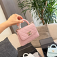 CEM369 New arrive fashion red black pink white light blue color bag for woman beautiful gift to choose 15×12cm