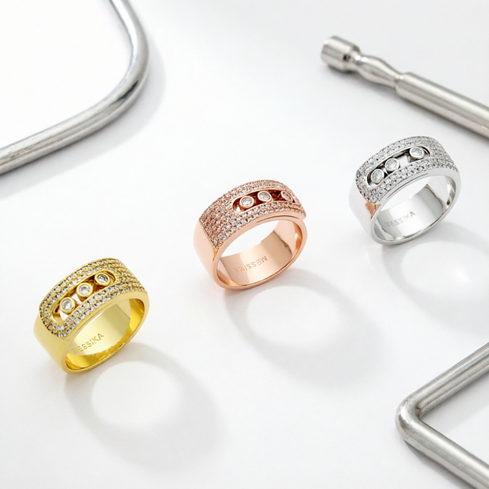MEM22 New Classic Ring Brand Designer Titanium Steel Ring Gold Ring Women Mens Ring Love Promise Jewelry #6 #7 #8 #9