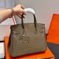 HEM128 New arrive fashion brown black white khaki pink color bag for woman beautiful gift to choose 30*24cm