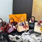 HEM123 New arrive fashion white red wine black khaki brown color  bag for woman beautiful gift to choose gift size to choose 25*18cm