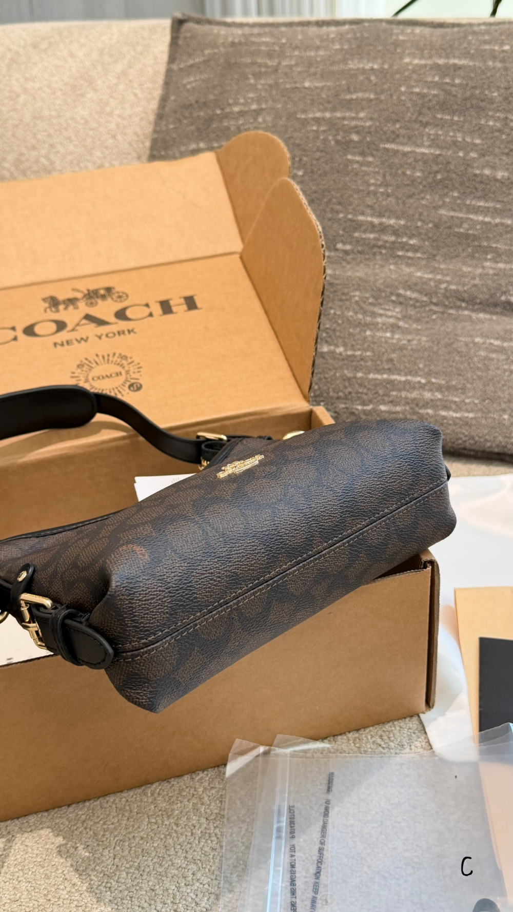 COEM10 New arrive fashion dark brown color bag for woman beautiful gift to choose