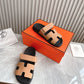 HEM100 Designer women Slippers, sandals shoes for women  high quality size 35 to 42