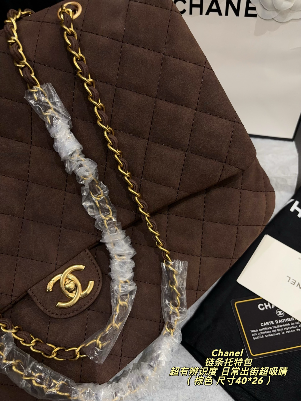 CEM342 New arrive fashion black brown khaki coffee grey color bag for woman beautiful gift to choose gift size to choose 40*26cm