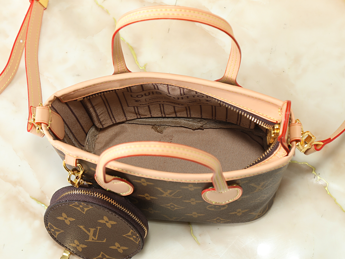 LEM437 New arrive fashion brown bag for woman hands bag beautiful gift to choose gift 24 x 14 x 9cm
