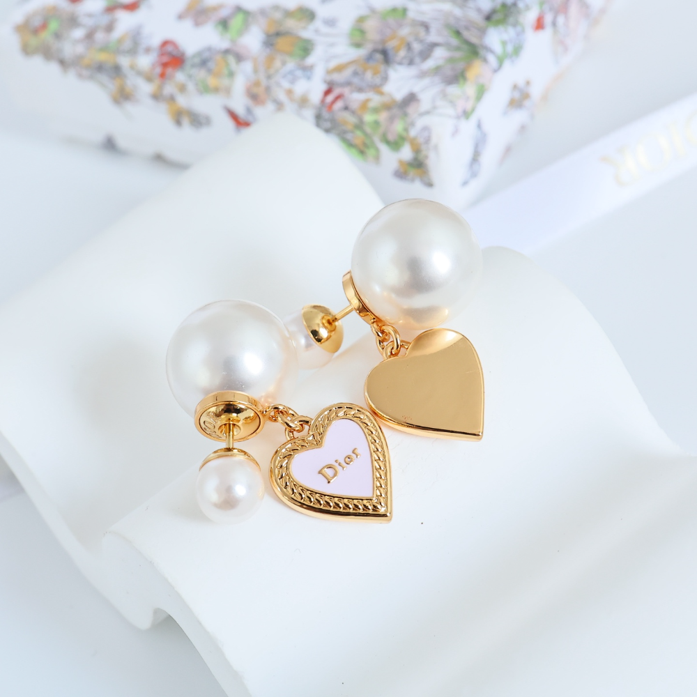 DEM383 2022 Hot sale New arrive pink earring for woman gift color Retro Simple Women's Stud Earrings for woman jewelry