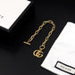 GEM149 Silver and Gold Color New Arrive Fashion Design  Bracelet Charm for Women Jewelry