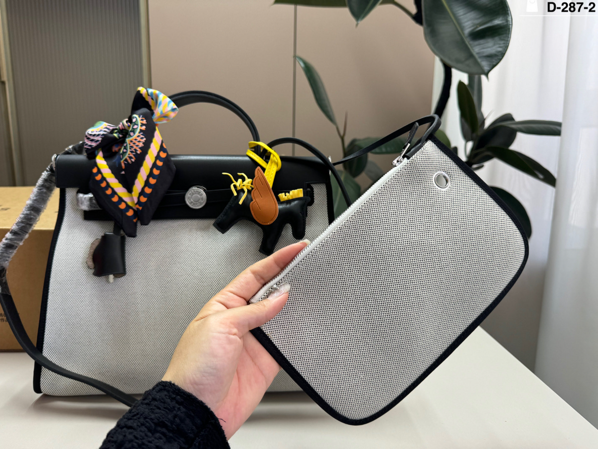 HEM141 New arrive fashion caramel silver black white grey brown color bag for woman beautiful gift to choose 30 cm