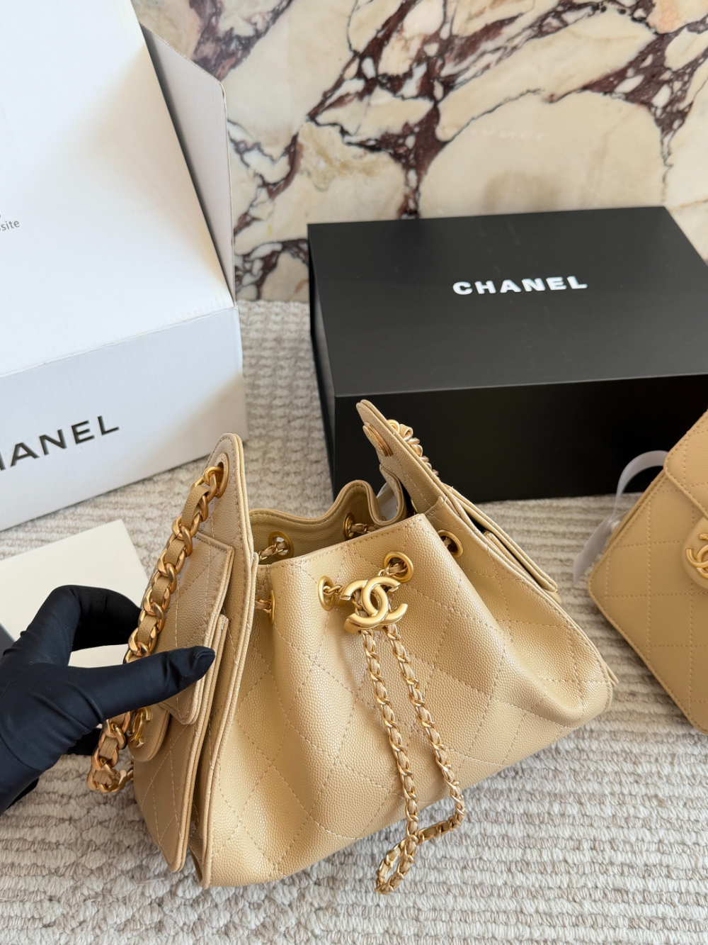 CEM329 New arrive fashion khaki color bag for woman beautiful gift to choose gift size to choose 2 size