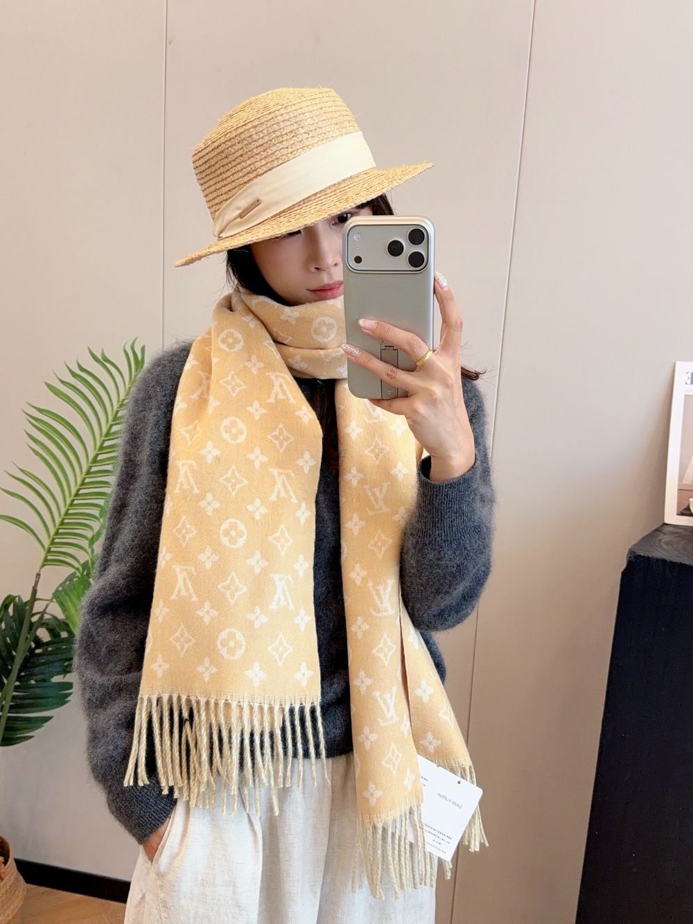 LEM525 new arrive  Hot sale brown black grey yellow color fashion beautiful  scarf  for woman gift  to choose size 180*45cm